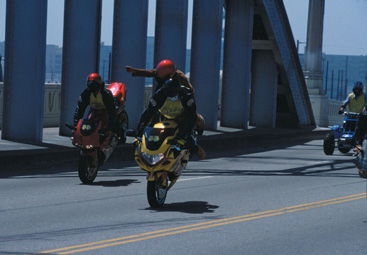 Die Biker Boyz Akrobaten